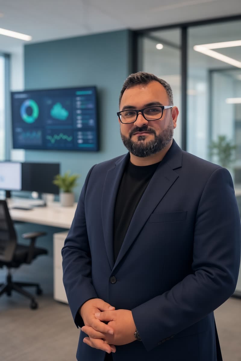 Portrait of Dr. Asif Khan Kundi, Chief Operating Officer, Clinical Division